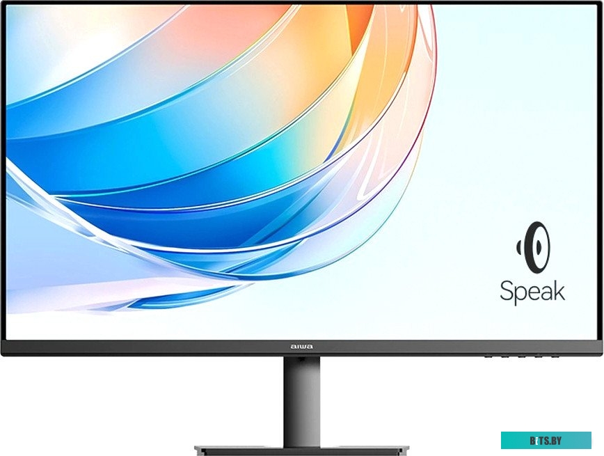 Монитор 27" AIWA MF2705-B Black (IPS, 1920x1080, D-sub+HDMI+DP, 5 ms, 178°/178°, 250 cd/m, 1000:1, 75Hz, MM, внешн. БП)