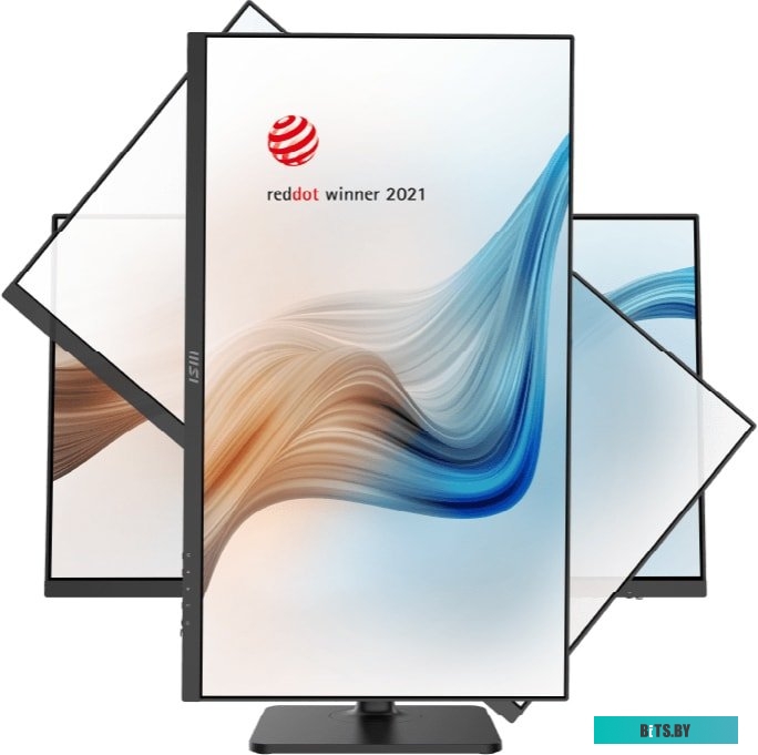 МОНИТОР 27" MSI Modern MD271P Black с поворотом экрана (IPS, 1920x1080, 75Hz, 5 ms, 178°/178°, 250 cd/m, 100000:1, +HDMI, USB Type-C)