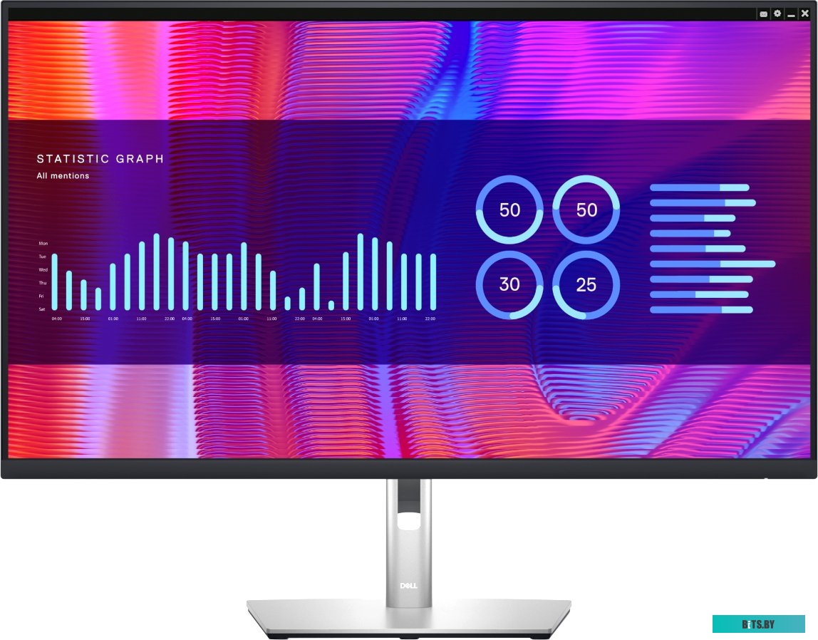 210-BDGB Монитор Dell 32" P3223DE черный IPS LED 5ms 16:9 HDMI матовая HAS Pivot 1000:1 350cd 178гр/178гр 2560x1440 DisplayPort USB 11.7кг