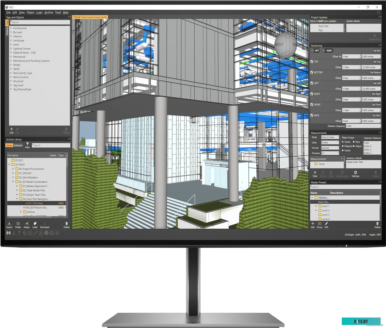 Монитор HP Z24n G3 24 Monitor 1C4Z5AA#ABB