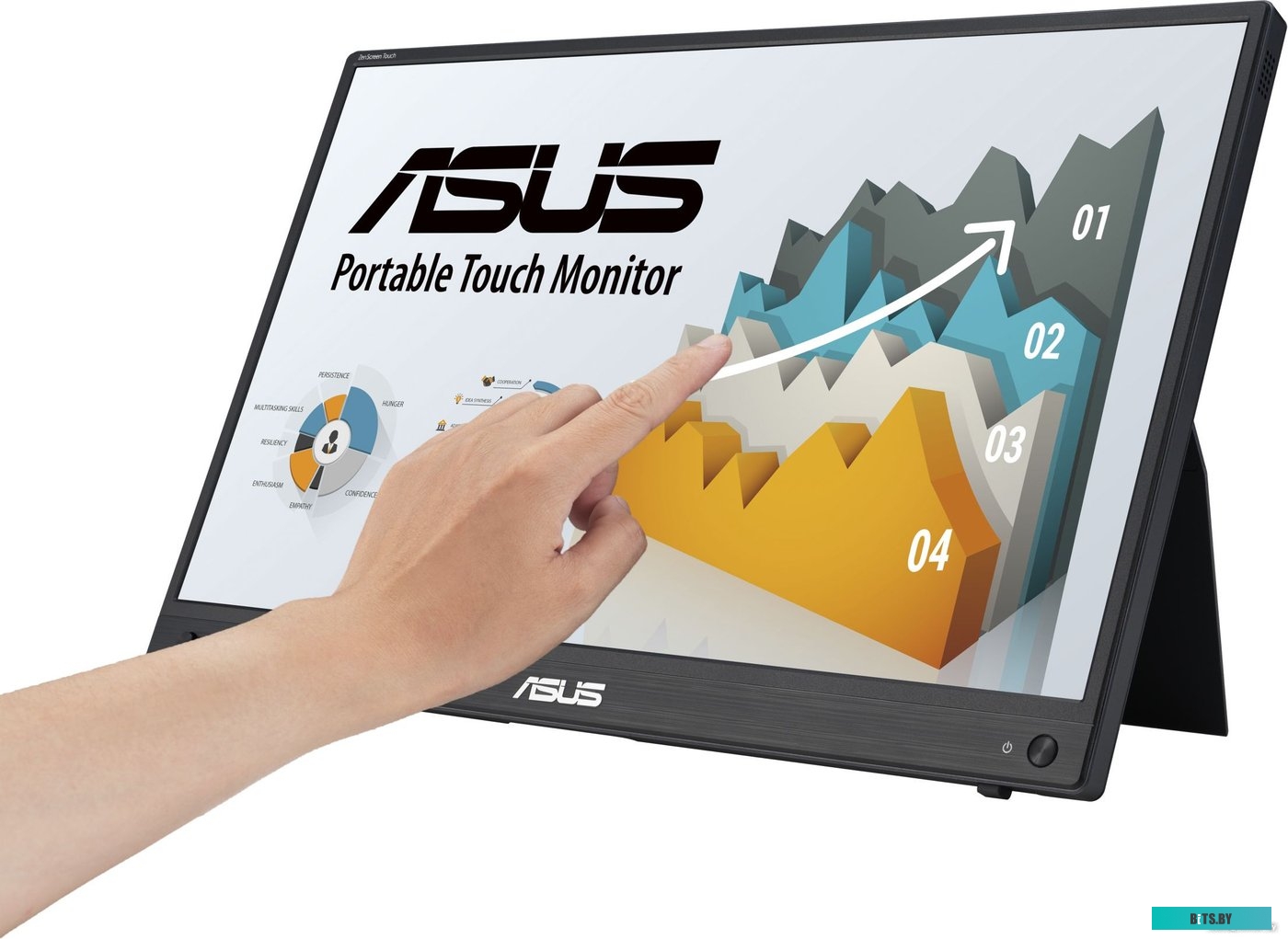 Монитор ASUS ZenScreen Touch MB16AHT 90LM0890-B01170