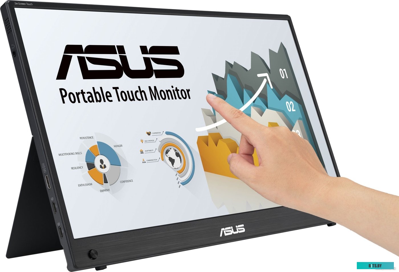 Монитор ASUS ZenScreen Touch MB16AHT 90LM0890-B01170