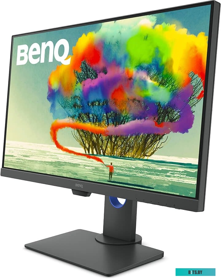 BENQ 27" PD2705Q IPS LED 2560x1440 60Hz 5ms 16:9 250cd/m2 1000:1 12M:1 178/178 HDMI DP USB 3.1 USB Type-C Speaker 2W*2 HAS Pivot Swivel Tilt Flicker-f