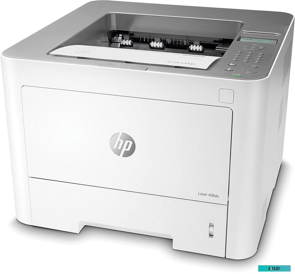 HP Laser 408dn Printer (A4, 1200dpi, 40ppm, 256Mb, 2 trays 50+250, duplex, USB/GigEth, PCL5, PCLXL, PS, cartridge 3000 pages & Imaging Drum 30K pages 
