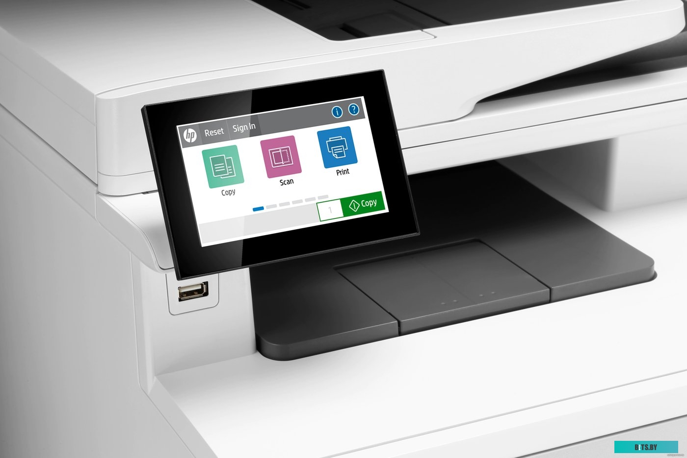 Лазерное МФУ HP. HP Color LaserJet Ent MFP M480f Printer 3QA55A#B19