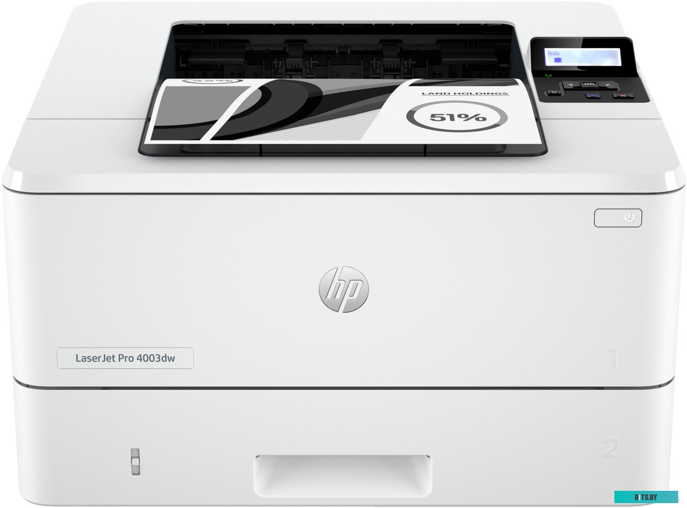 Лазерный принтер HP LaserJet Pro 4003dw (A4,1200dpi, 40ppm, 256 Mb, 2tray 100+250,Duplex, USB2.0/GigEth/WiFi, PS3, ePrint, AirPrint, Cartridge 1500 pa