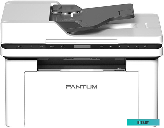 МФУ Pantum BM2300AW, P/C/S, Mono laser, А4, 22 ppm (max 10000 p/mon), 800 MHz, 1200x1200 dpi, 256 MB RAM, ADF, paper tray 150 pages, USB, WiFi, start.