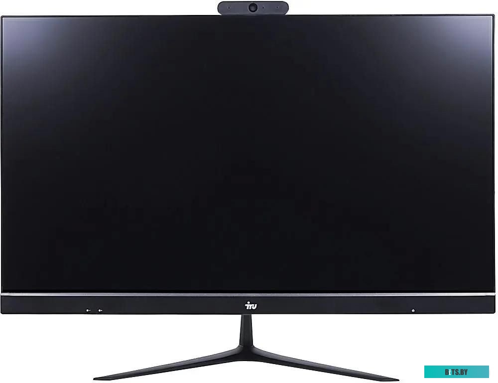 1733080 Моноблок iRU Office P2320P, 23.8", AMD Athlon Silver Pro 3125GE, 8ГБ, 240ГБ SSD,  AMD Radeon Graphics, Free DOS, черный [1733080]