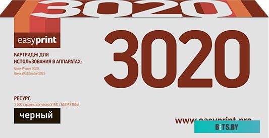 Тонер-картридж EasyPrint LX-3020 Black для Xerox Phaser 3020, WorkCentre 3025