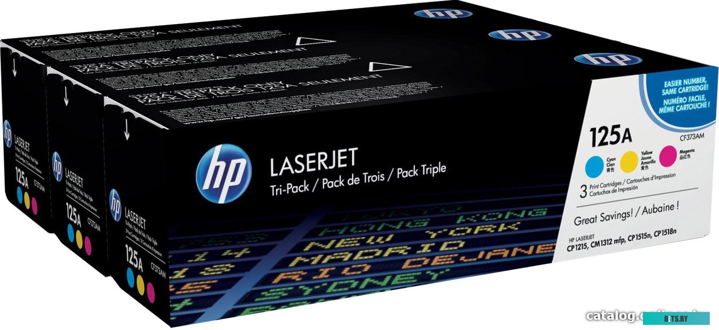 Картридж HP 125A 3-pack (CF373AM)