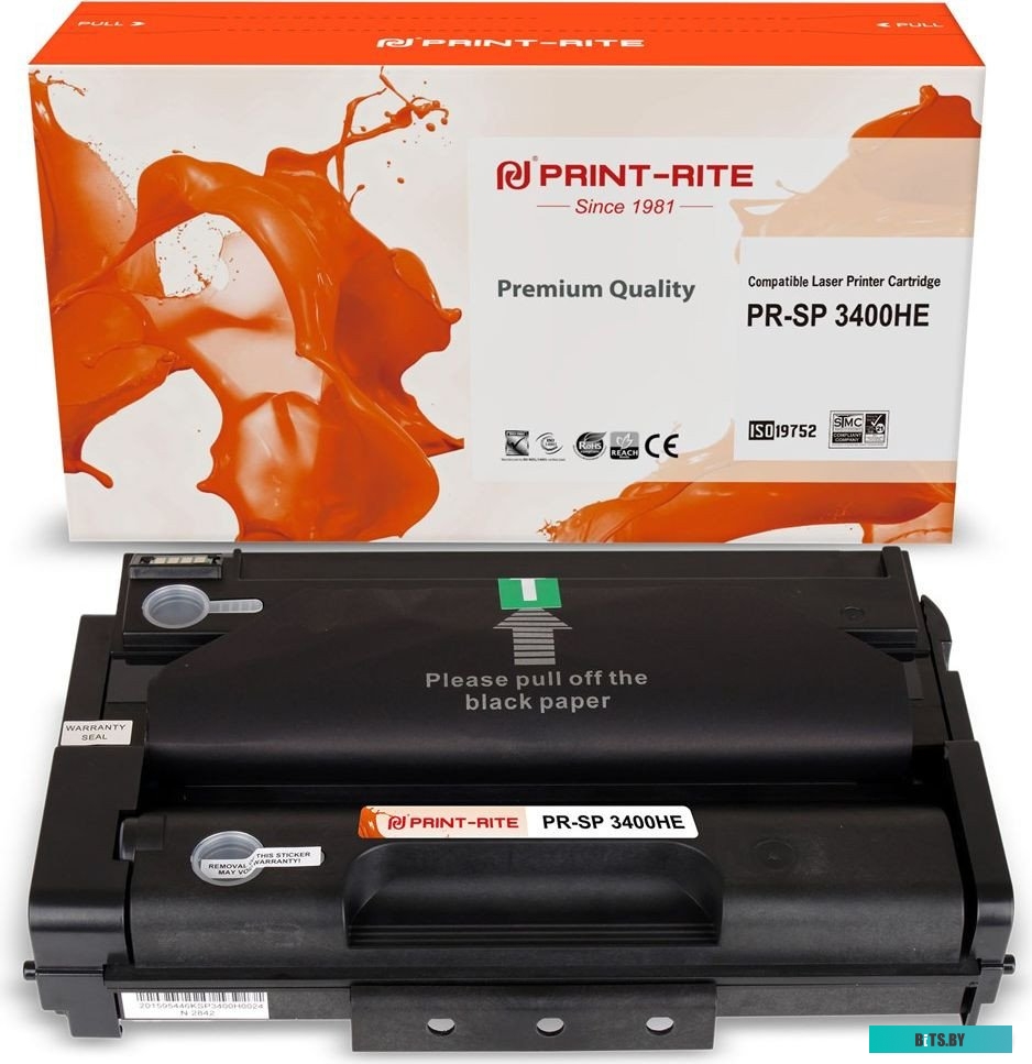 Картридж лазерный Print-Rite TFR449BPU1J PR-SP3400HE 147913821
