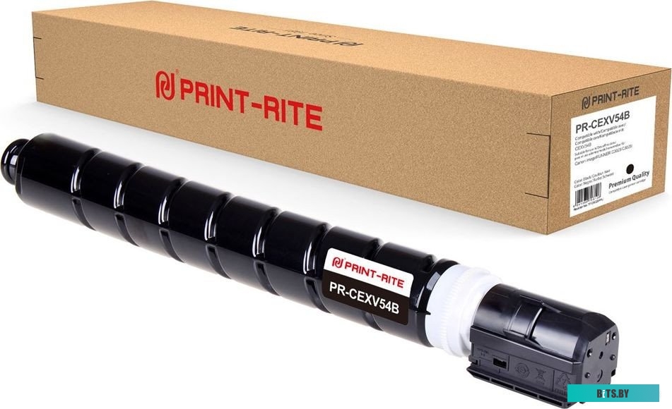 PR-CEXV54B Картридж лазерный Print-Rite TFC902BPRJ PR-CEXV54B C-EXV54B черный (15500стр.) для Canon ImageRunner C3025 MFP/ C3025i MFP