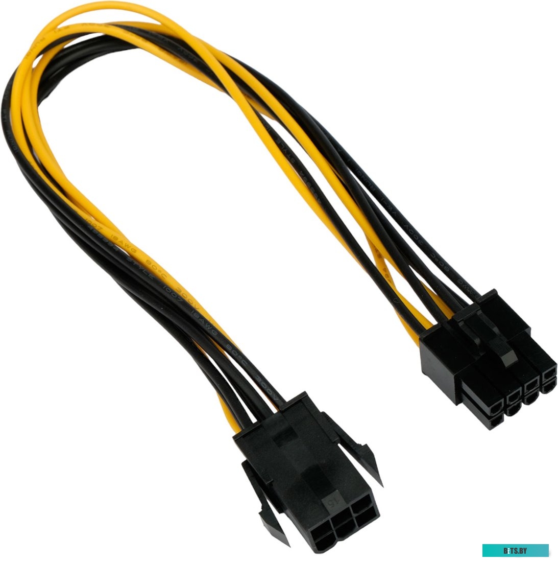 Кабель-удлинитель питания Cablexpert CC-PSU-68-30CM CC-PSU-68-30CM