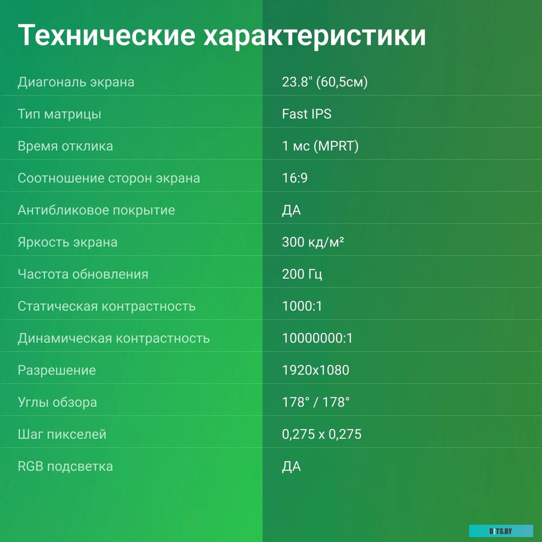 Игровой монитор Digma Overdrive 24P410F (черный)