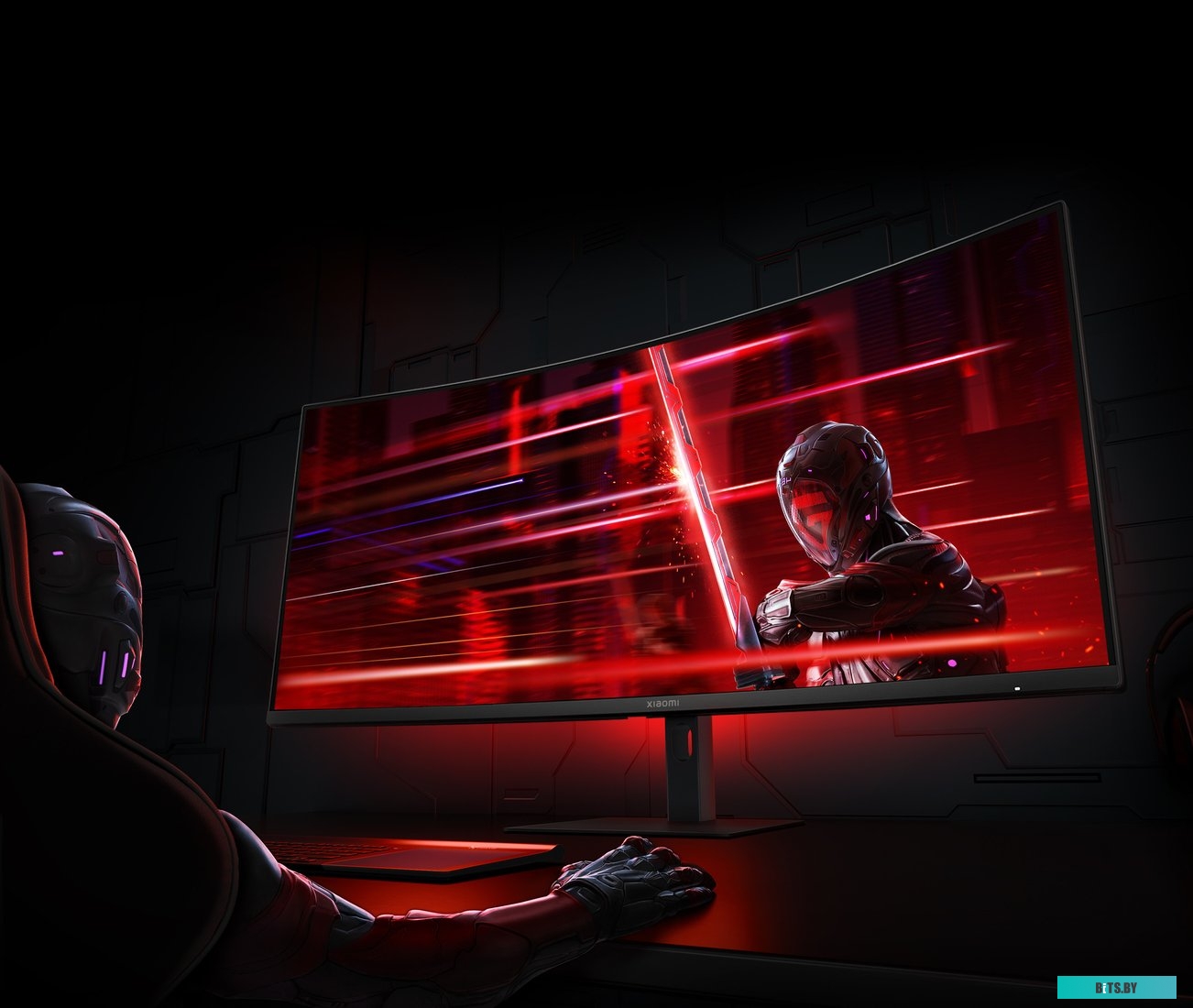 Монитор Xiaomi Curved Gaming Monitor G34WQi C34WQBA-RGGL ELA5454EU (международная версия)