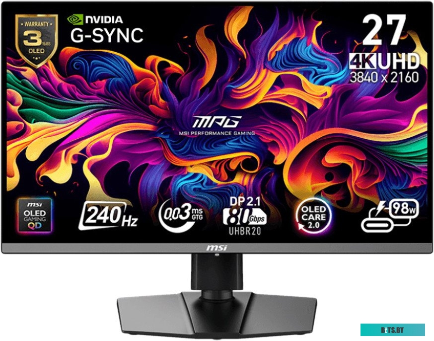 Игровой монитор MSI MPG 272URX QD-OLED