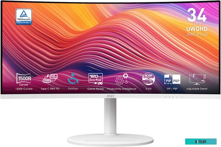 Монитор MSI 34" Modern MD342CQPW 9S6-3PC59H-021/036