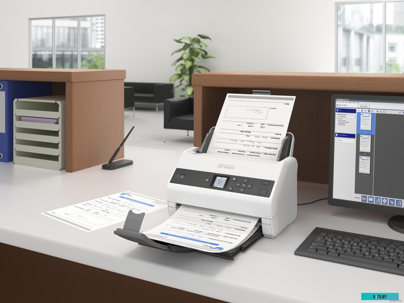 Сканер Epson DS-870 <B11B250401>