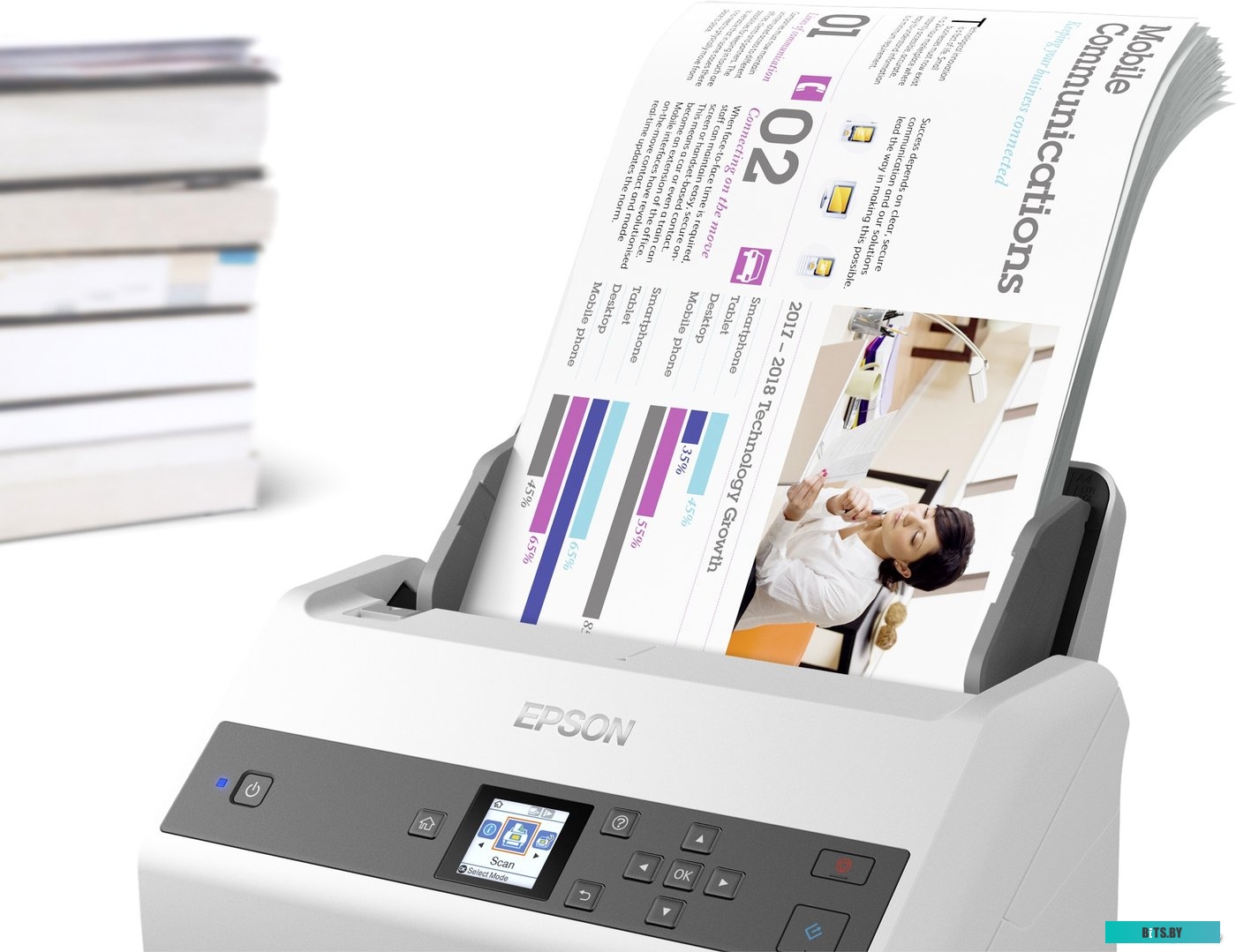 Сканер Epson DS-870 <B11B250401>