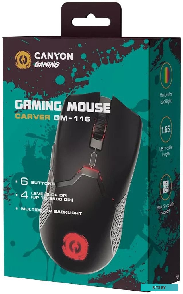 Компьютерная мышь Canyon Carver GM-116 CND-SGM116