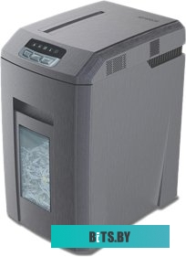 OK0412S153 Шредер Office Kit S153 серый (секр.P-4) фрагменты 24лист. 32лтр. скрепки скобы пл.карты CD