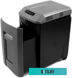 OK0412S153 Шредер Office Kit S153 серый (секр.P-4) фрагменты 24лист. 32лтр. скрепки скобы пл.карты CD