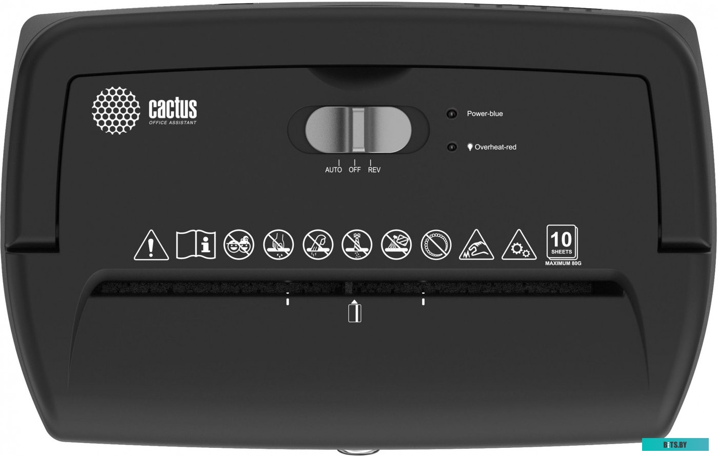 Шредер CACTUS CS-SH-10-21-5X18