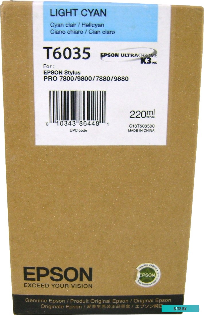 Картридж Epson C13T603500