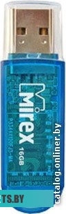 USB накопитель (Флешка) Mirex ELF BLUE 16GB (13600-FMUBLE16)