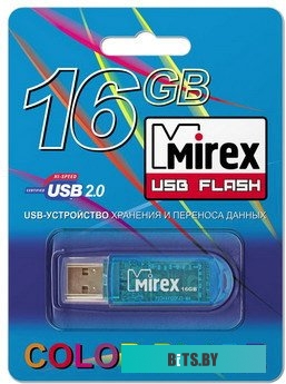 USB накопитель (Флешка) Mirex ELF BLUE 16GB (13600-FMUBLE16)
