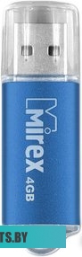 USB накопитель (Флешка) Mirex UNIT AQUA 4GB (13600-FMUAQU04)