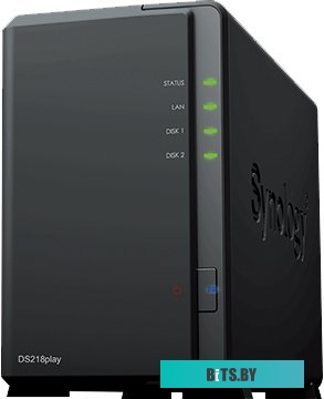 Сетевой накопитель (NAS) Synology DiskStation DS218play