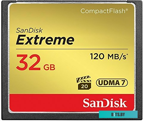 Карта памяти SanDisk Extreme CompactFlash 32GB [SDCFXSB-032G-G46]