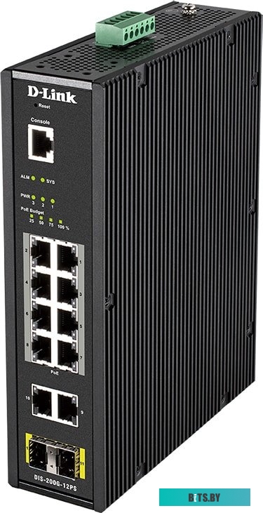 Коммутатор D-Link DIS-200G-12PS/A1A