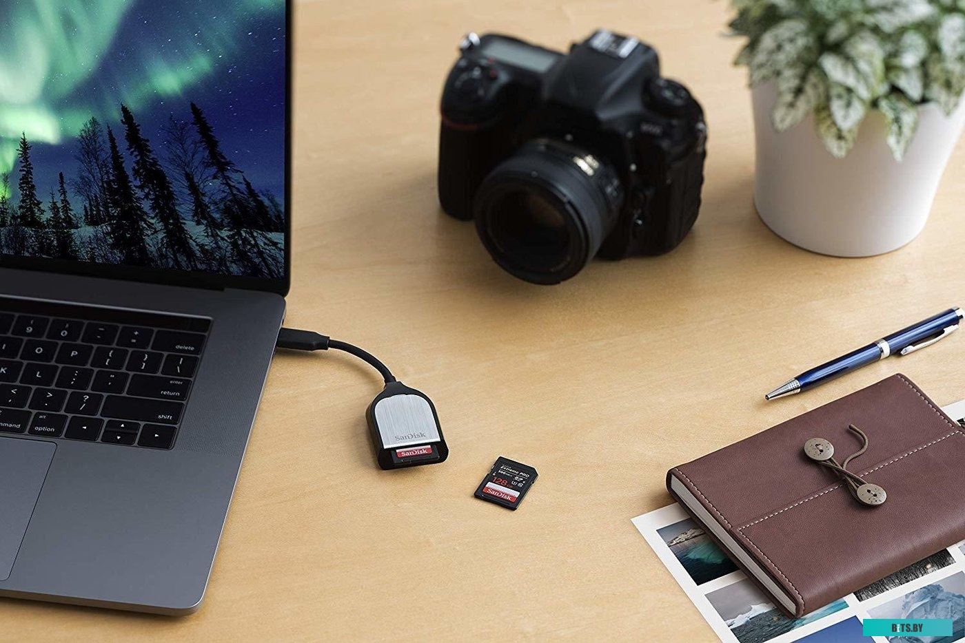 Карт-ридер SanDisk Extreme Pro SD USB-C SDDR-409-G46