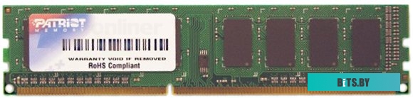 Модуль памяти Patriot 2GB DDR3 PC3-12800 (PSD32G16002)
