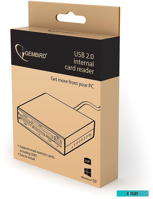 Карт-ридер Gembird FDI2-ALLIN1-02-B