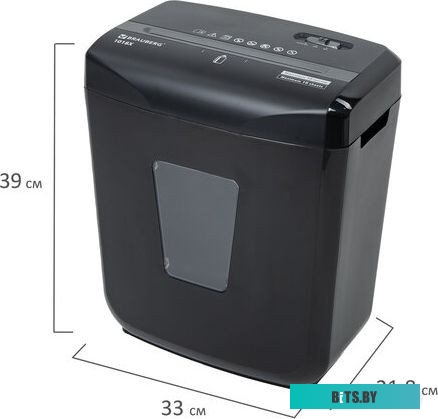 Уничтожитель (шредер) BRAUBERG 1018X 532150