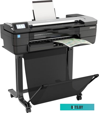 F9A28D#B19 Широкоформатный принтер HP DesignJetT830 MFP (p/s/c, 24",4color,2400x1200dpi,1Gb,26sppA1,USB for Flash/GigEth/Wi-Fi,stand,mediabin,rollfeed