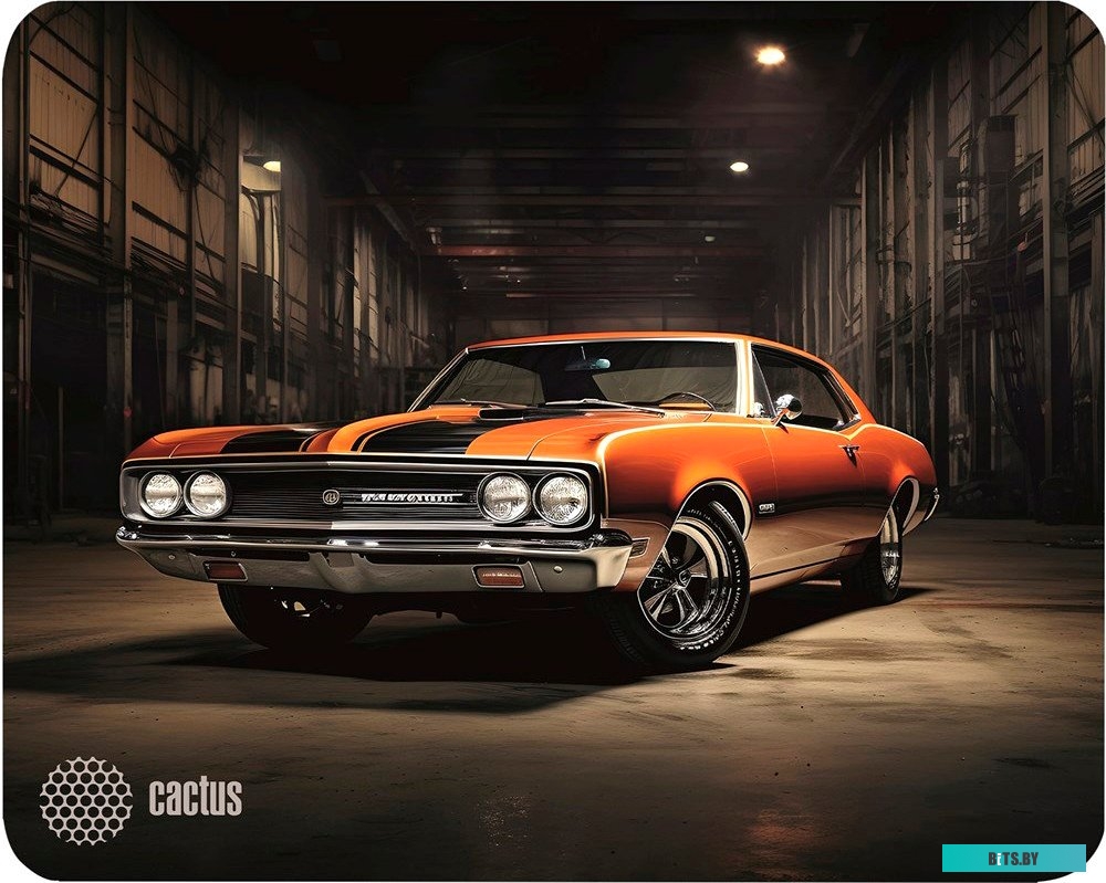 Коврик для мыши Cactus Orange Car CS-MP-P06M