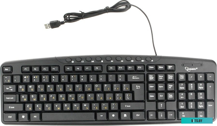 Клавиатура Gembird KB-8340UM-BL