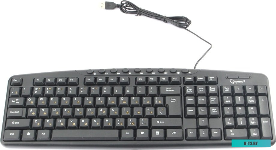 Клавиатура Gembird KB-8340UM-BL
