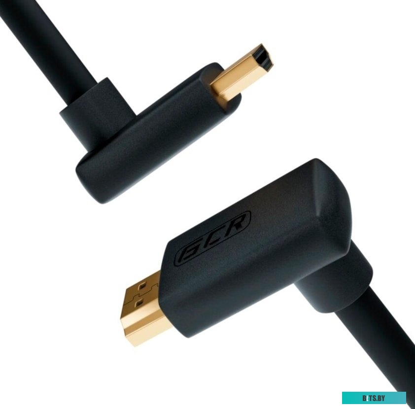 GCR-52311 GCR Кабель 3.0m HDMI 2.0, M верхний угол /M верхний угол, черный, HDR 4:2:2, Ultra HD, 4K 60 fps 60Hz/5K*30Hz, 3D, AUDIO, 18.0 Гбит/с, 28/28