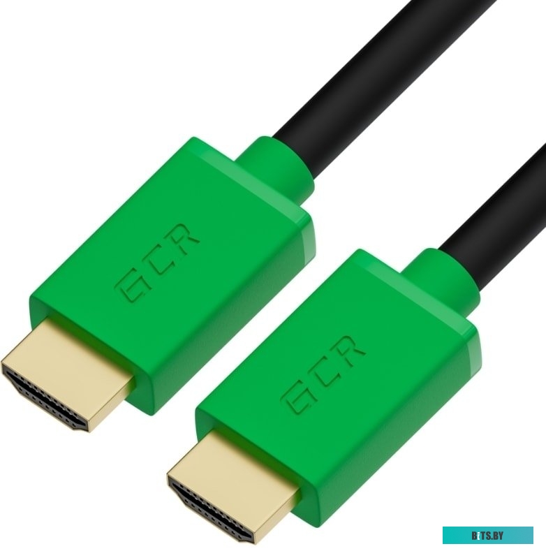 GCR-HM421-0.3m Greenconnect Кабель 0.3m HDMI версия 2.0, HDR 4:2:2, Ultra HD, 4K 60 fps 60Hz/5K*30Hz, 3D, AUDIO, 18.0 Гбит/с, 28/28 AWG, OD7.3mm, трой