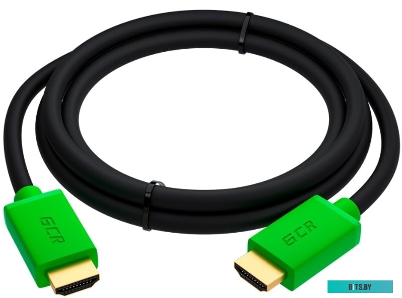 GCR-HM421-0.3m Greenconnect Кабель 0.3m HDMI версия 2.0, HDR 4:2:2, Ultra HD, 4K 60 fps 60Hz/5K*30Hz, 3D, AUDIO, 18.0 Гбит/с, 28/28 AWG, OD7.3mm, трой