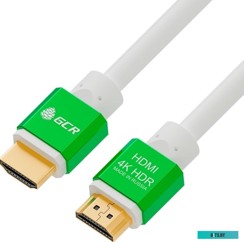 GCR-51295 Greenconnect Кабель 1.0m HDMI версия 2.0, HDR 4:2:2, Ultra HD, 4K 60 fps 60Hz/5K*30Hz, 3D, AUDIO, 18.0 Гбит/с, 28/28 AWG, OD7.3mm, тройной э