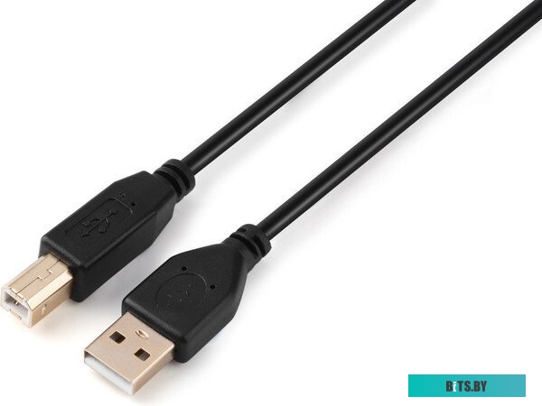 Кабель GoPower USB A (m)-USB B (m) 1.8м ПВХ черный 00-00027492