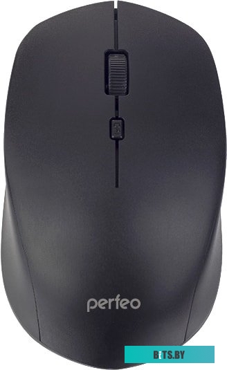 PF_A4493 Perfeo мышь беспров., оптич. "STRONG", 4 кн, DPI 800-2400, USB, чёрн