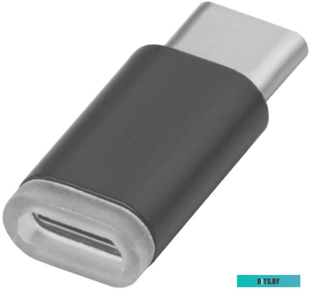 GCR-UC3U2MF-BK Greenconnect Переходник USB Type C на micro USB 2.0, M/F, Greenconnect, черный, GCR-UC3U2MF-BK