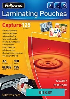 Пленка для ламинирования Fellowes Glossy Polyester Pouches А6, 125 мкм, 100 л <FS-53072>